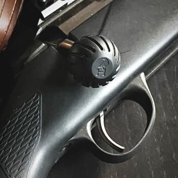 HUNTTECH Kammergriffkugel aus Gummi, schwarz