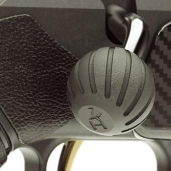 HUNTTECH Kammergriffkugel aus Gummi, schwarz