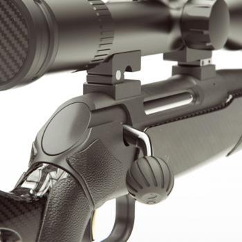 HUNTTECH Kammergriffkugel aus Gummi, schwarz