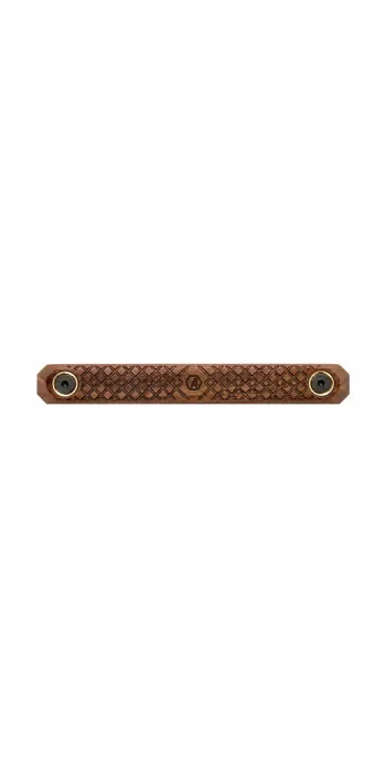 Alpha Precision WoodCover Walnut M-LOK-kompatible Handschutzabdeckungen aus Walnussholz – 2er-Pack #0107