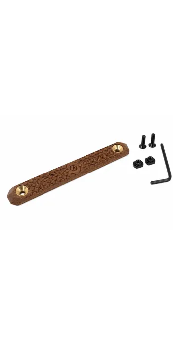 Alpha Precision WoodCover Walnut M-LOK-kompatible Handschutzabdeckungen aus Walnussholz – 2er-Pack #0107