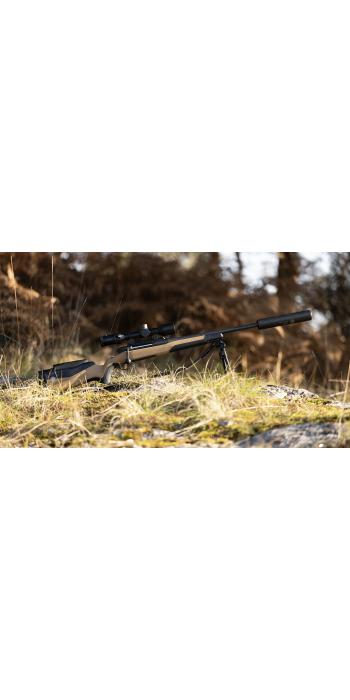 Steyr Arms RMS WILD .308 Win. 470mm, 3+1 Magazin, Direktabzug, M15x1, Braun Geradezugrepetierbüchse