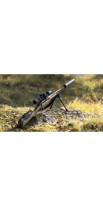 Steyr Arms RMS WILD .308 Win. 470mm, 3+1 Magazin, Direktabzug, M15x1, Braun Geradezugrepetierbüchse