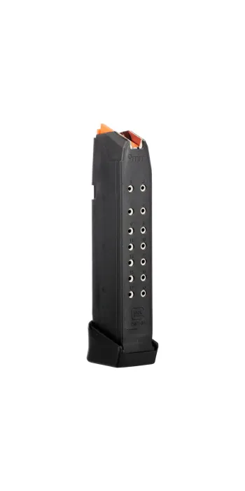 Glock Magazin Glock 17, 17L und 34 17+2 Patronen, Zubringer Orange