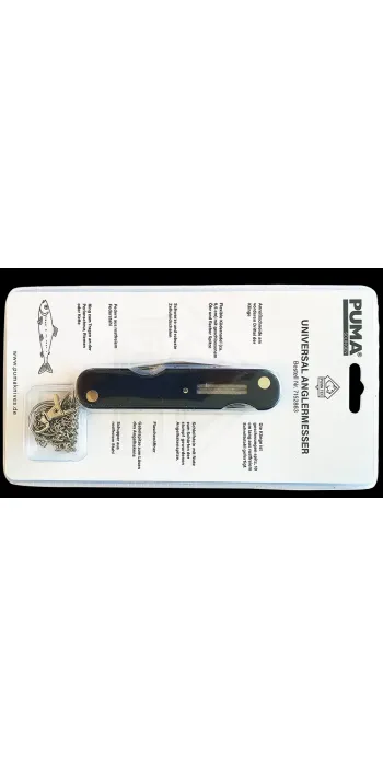 PUMA TEC Universal Anglermesser 863 | Klappmesser für Angler