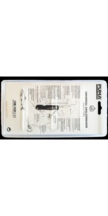 PUMA TEC Universal Anglermesser 863 | Klappmesser für Angler