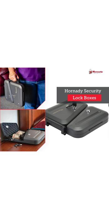 Hornady DUAL-LID Sicherheitskassette mit Schloss