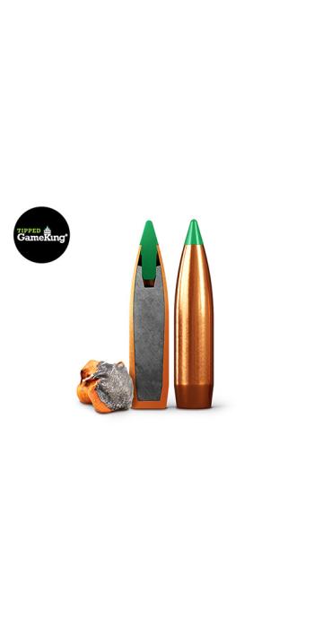 Barnes Harvest Collection 7mm-08 Rem. 9,7 g / 150 gr Sierra Tipped GameKing Jagdmunition – 20 Stück #32520