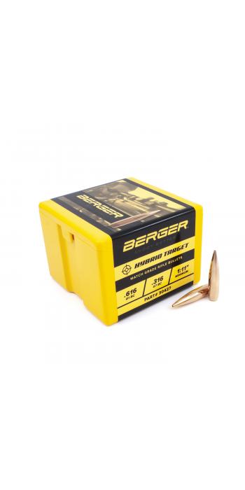 Berger Geschoss .30 Hybrid Target 200GR 100 Stück