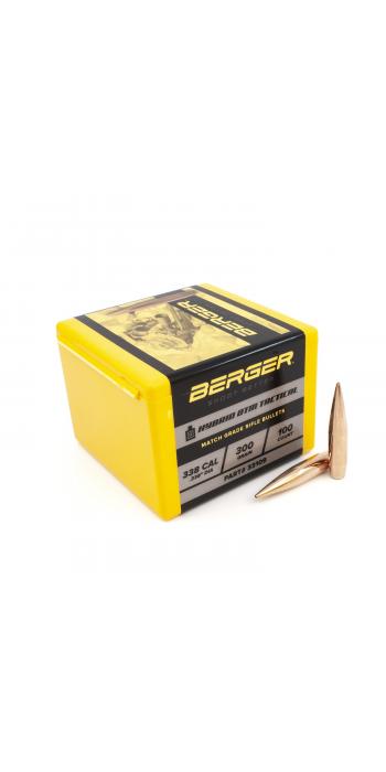 Berger Geschoss .338 Hybrid OTM Tactical 300GR 100 Stück