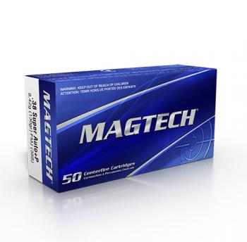 Magtech .38 Super Auto +P 130GR FMJ 50 Patronen