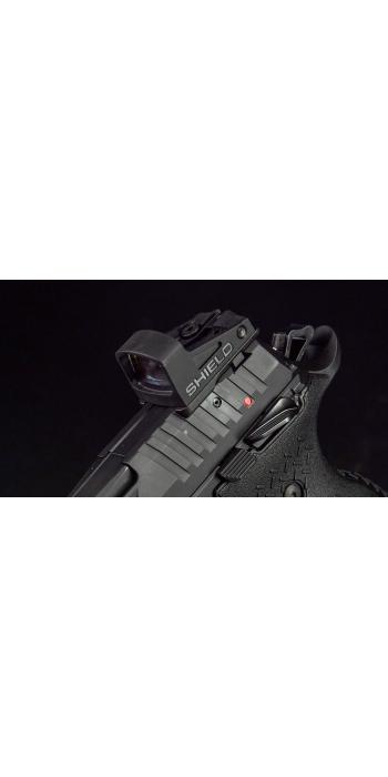 SHIELD Mini Sight 2.0 (SMS2) Rotpunktvisier – 4 MOA – Mattschwarz