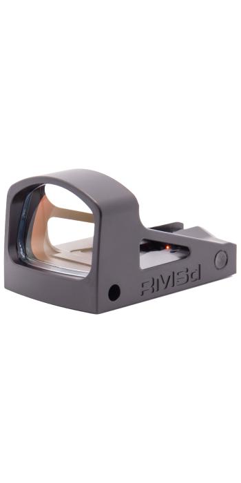 SHIELD Reflex Mini Sight D (RMSd) Rotpunktvisier – 4 MOA – Mattschwarz