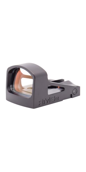 SHIELD Reflex Mini Sight 2.0 (RMS2) Rotpunktvisier – 4 MOA – Mattschwarz