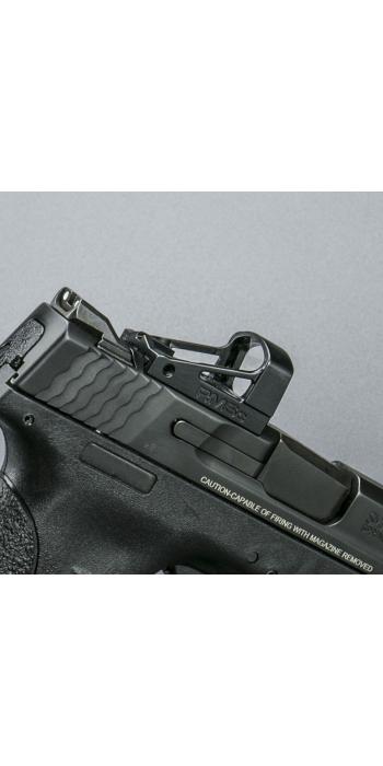 SHIELD Reflex Mini Sight Compact (RMSc) Rotpunktvisier – 8 MOA – Mattschwarz
