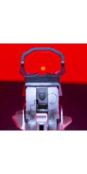 SHIELD Reflex Mini Sight XL Lens (RMSx) Rotpunktvisier – 8 MOA – Mattschwarz