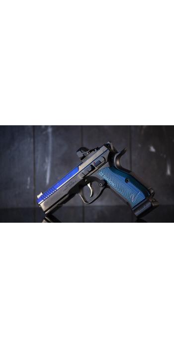SHIELD Reflex Mini Sight XL Lens (RMSx) Rotpunktvisier – 65-MOA-Kreis / 2-MOA-Punkt – Mattschwarz