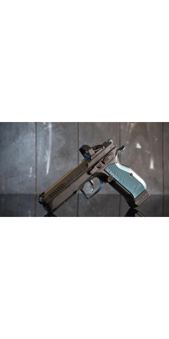 SHIELD Reflex Mini Sight XL Lens (RMSx) Rotpunktvisier – 65-MOA-Kreis / 2-MOA-Punkt – Mattschwarz