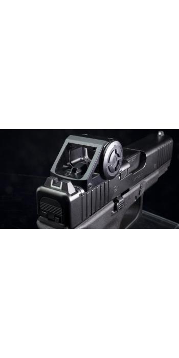 SHIELD Advanced Mini Sight (AMS) Rotpunktvisier – 8 MOA – Mattschwarz