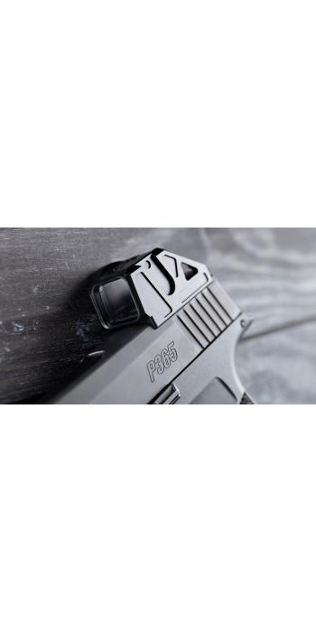 SHIELD Advanced Mini Sight Compact (AMSc) Rotpunktvisier – 8 MOA – Mattschwarz