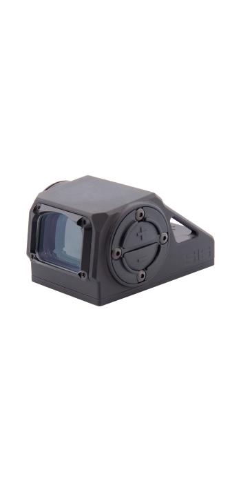 SHIELD Switchable Interface Sight 2 Center Dot (SIS2-CD) Rotpunktvisier – umschaltbares Center-Dot-Absehen – Mattschwarz