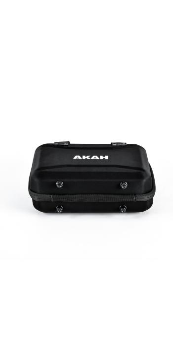 AKAH Hardcase Kurzwaffenkoffer – Nylon/Noppenschaum, abschließbar – 30,5×22,5×10,5 cm – Schwarz