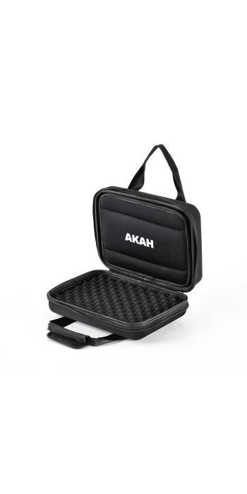 AKAH Hardcase Kurzwaffenkoffer – Nylon/Noppenschaum, abschließbar – 30,5×22,5×10,5 cm – Schwarz