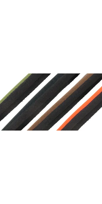 AKAH Gewehrriemen gepolstert aus Neopren mit Kautschukunterlage – Schwarz, 90–120 cm