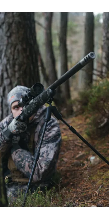 Spartan SpringBok Zweibein mit Classic Rifle Adapter – MagnaSwitch™