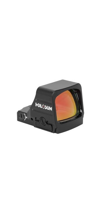 Holosun HS507COMP Offenes Reflex Rotpunktvisier mit wechselbarem Absehen (2MOA Punkt, 8/20/32MOA Kreis)