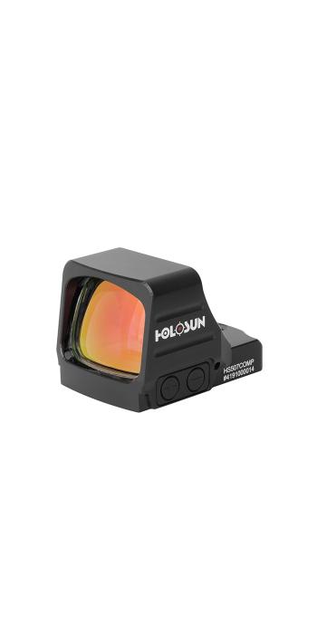 Holosun HS507COMP Offenes Reflex Rotpunktvisier mit wechselbarem Absehen (2MOA Punkt, 8/20/32MOA Kreis)