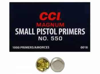 CCI Zündhütchen 550 Magnum Small Pistol 100 Stück