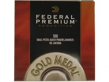 Federal Zündhütchen GM100M Small Pistol Match 100 Stück
