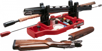 MTM Reinigungs- & Schießauflage mit Transportkoffer SNCC-30 rot