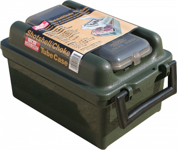 MTM Schrotpatronen- & Chokebox SW100-11 forest green für 100 Schrotpatronen .12