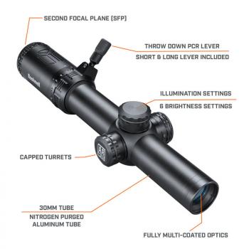 Bushnell Zielfernrohr AR 1-8x24 BTR-1 SFP #AR71824I