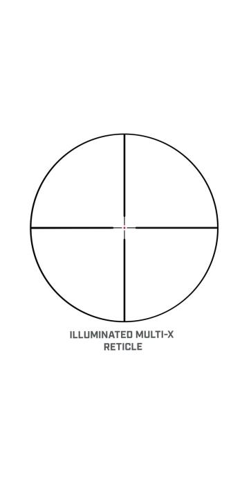 Bushnell Zielfernrohr Legend 3-9x40mm Multi-X Absehen