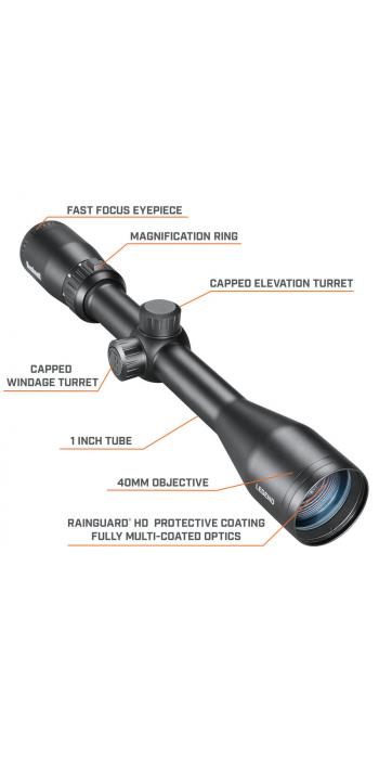 Bushnell Zielfernrohr Legend 4-12x40 DOA Quick Ballisitc SFP (2.BE) #BL4124BS11