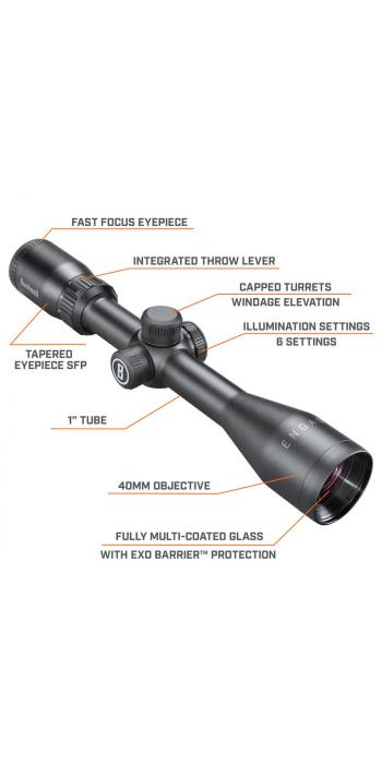 Bushnell Zielfernrohr Engage 3-9x40 Multi-X SFP (2.BE) #RE3940BS9