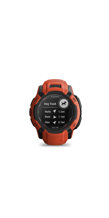 Garmin Instinct® 2X Solar, Rot