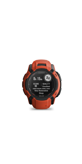 Garmin Instinct® 2X Solar, Rot