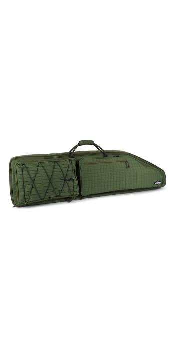 Winter Waffentasche Olympic 130 cm – Laser-Cut MOLLE, Shockcord, Rucksacktragesystem, 1000D Nylon (Forest)