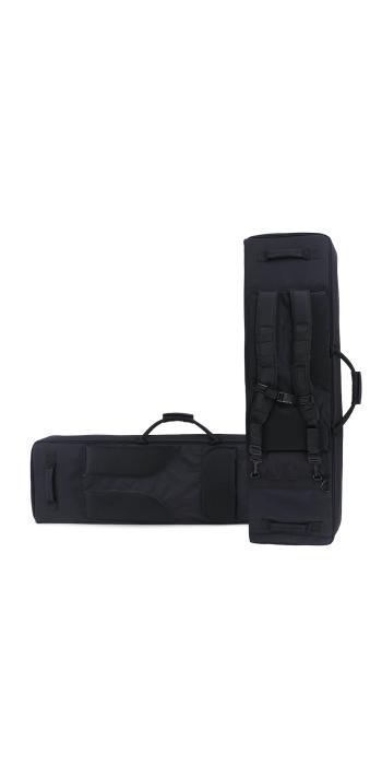 Winter Guncases Waffentasche Tactical 110 cm – Laser-Cut MOLLE, Rucksacktragesystem, 1000D Nylon (Night)