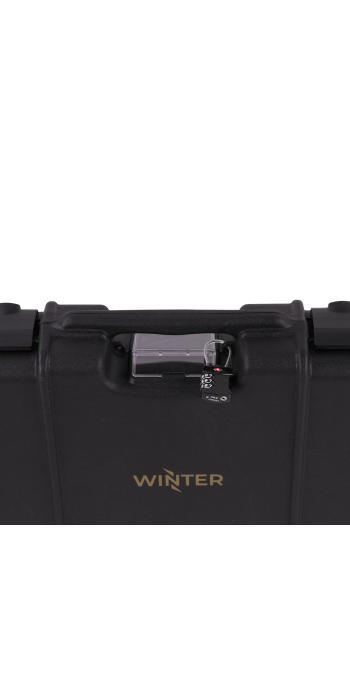 Winter Gewehrkoffer W10 103 cm für 1 Langwaffe – PP Kunststoff, 4 Push-Pull Verschlüsse, Noppen (Night)