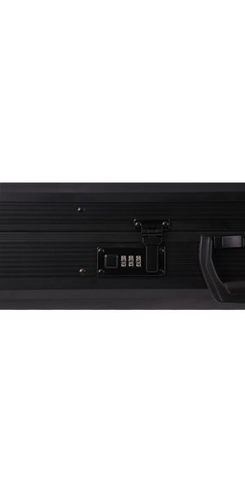 Winter Gewehrkoffer W13 – 93 cm Innenlänge – 1 Langwaffe – 4 Zahlenschlösser – Noppen (Night)