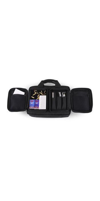 Winter Pistolentasche W8 für 2 Kurzwaffen – 8 Magazinhalter, 1000D, abschließbar (Night)