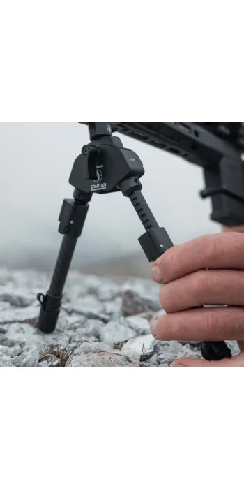 Spartan Precision Equipment Javelin Pro Hunt Tac Long Bipod® Carbon-Zweibein mit MagnaSwitch™ – ohne Adapter