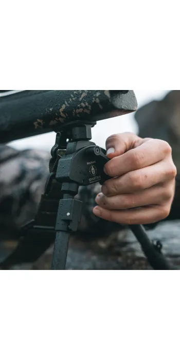 Spartan Precision Equipment Javelin Pro Hunt Tac Long Bipod® Carbon-Zweibein mit MagnaSwitch™ – ohne Adapter