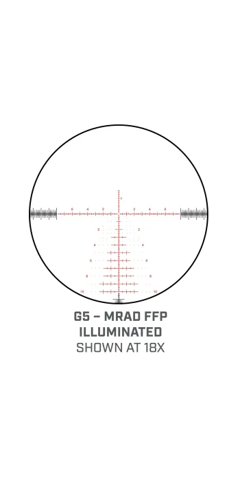 Bushnell Match Pro ED 3-18x50 Zielfernrohr – G5i FFP-Absehen