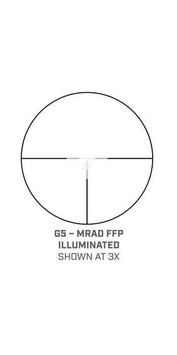 Bushnell Match Pro ED 3-18x50 Zielfernrohr – G5i FFP-Absehen